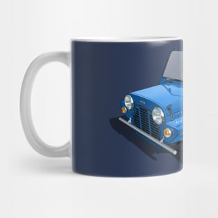 Austin Mini Moke in blue Mug